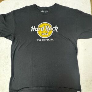 Hard Rock Cafe Washington D.C. men’s unisex black XL  NWOT